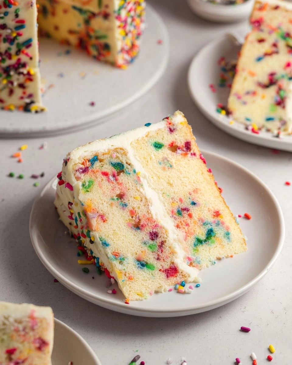 Gâteau Funfetti