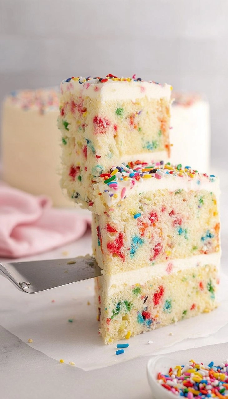 Gâteau Funfetti