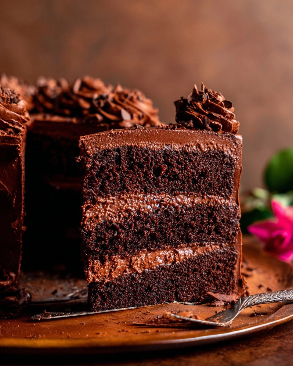 Gâteau Moelleux au Chocolat Triple 216 Gâteau Moelleux au Chocolat Triple