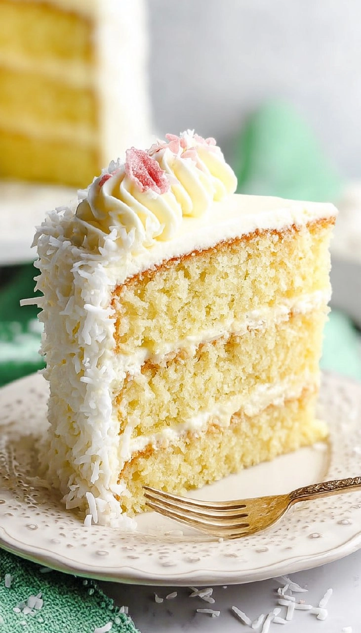 Gâteau à la noix de coco