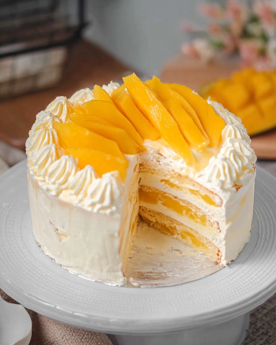 Gâteau de Mangue le Plus Doux