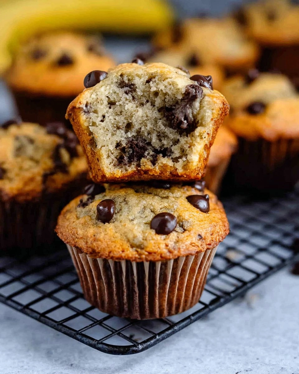Muffins à la Banane et Pépites de Chocolat 22 Muffins à la Banane et Pépites de Chocolat