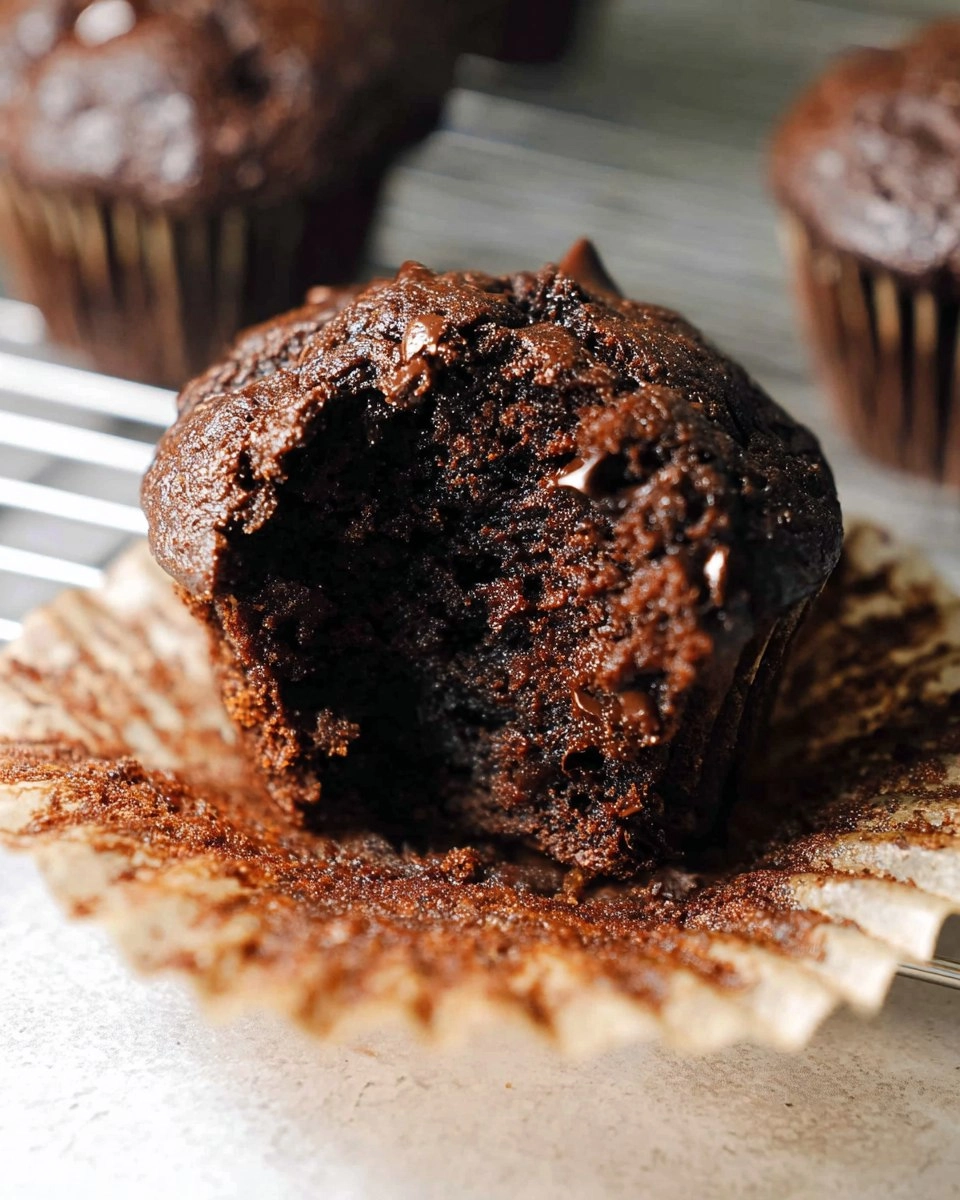 Muffins au Chocolat et Courgette