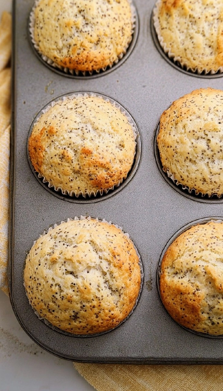 Muffins au Citron et Graines de Pavot